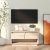 Szafka pod telewizor, 74x34x40 cm, lite drewno sosnowe