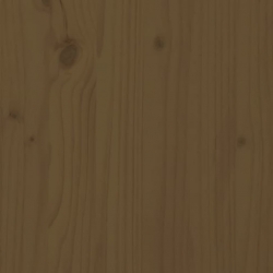 Szafka pod TV, miodowy brąz, 74x34x40 cm, lite drewno sosnowe