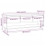 Szafka pod TV, szara, 110,5x34x40 cm, lite drewno sosnowe