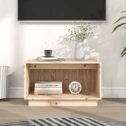 Szafka pod telewizor, 60x35x35 cm, lite drewno sosnowe