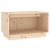 Szafka pod telewizor, 60x35x35 cm, lite drewno sosnowe