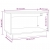 Szafka pod telewizor, 60x35x35 cm, lite drewno sosnowe