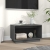 Szafka pod telewizor, szara, 60x35x35 cm, lite drewno sosnowe