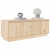 Szafka pod telewizor, 110x34x40 cm, lite drewno sosnowe