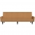 2- osobowa sofa rozkładana, kolor taupe, obita mikrofibrą