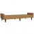 2- osobowa sofa rozkładana, kolor taupe, obita mikrofibrą
