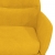 Fotel, musztardowy, obity aksamitem