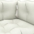Ogrodowa sofa 2-osobowa z palet, z beżowymi poduszkami