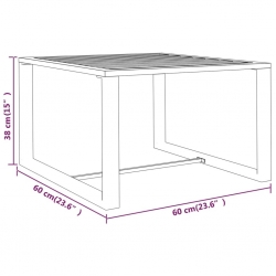 4-cz. zestaw mebli ogrodowych, poduszki, aluminium, antracyt