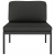 4-os. sofa ogrodowa z poduszkami, aluminium, antracytowa