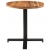 Okrągły stolik bistro, Ø70x75 cm, lite drewno akacjowe