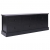 Szafka pod TV, czarna,108x30x40 cm, drewno paulowni