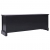 Szafka pod TV, czarna,108x30x40 cm, drewno paulowni