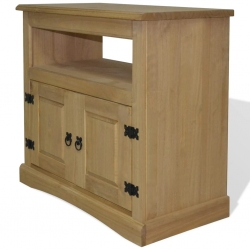 Szafka TV w meksykańskim stylu Corona, sosna, 80x43x78 cm