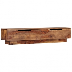 Szafka pod TV, 145 x 30 x 30 cm, lite drewno sheesham