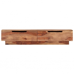 Szafka pod TV, 145 x 30 x 30 cm, lite drewno sheesham