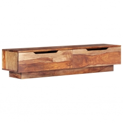 Szafka pod TV, 145 x 30 x 30 cm, lite drewno sheesham