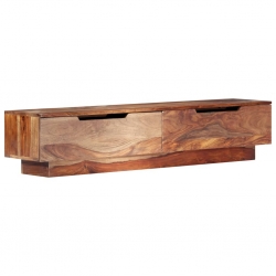 Szafka pod TV, 145 x 30 x 30 cm, lite drewno sheesham