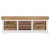 Szafka pod TV, 118x30x40 cm, lite drewno mango