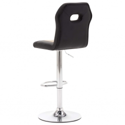 Fotel barowy, złoty, sztuczna skóra