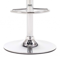 Fotel barowy, złoty, sztuczna skóra