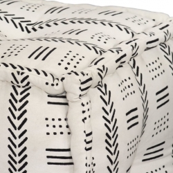 Sofa modułowa z akcesoriami, 6 elementów, tkanina w paski