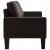 3-osobowa sofa, brązowa, sztuczna skóra
