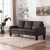 3-osobowa sofa, brązowa, sztuczna skóra