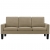 3-osobowa sofa, cappuccino, sztuczna skóra