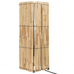 Lampa podłogowa, trzcina, 60 W, 52 cm, E27