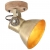Industrialne lampy ścienne/sufitowe 2 szt. mosiądz 20x25 cm E27