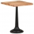 Stolik bistro, 60x60x76 cm, lite drewno akacjowe