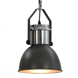 Lampy sufitowe, 2 szt., szare, okrągłe, E27