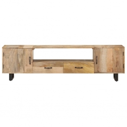 Szafka pod telewizor, 160x30x45 cm, lite drewno mango