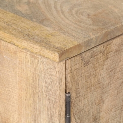 Szafka pod telewizor, 160x30x45 cm, lite drewno mango