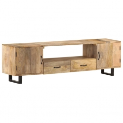 Szafka pod telewizor, 160x30x45 cm, lite drewno mango