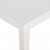 Stół ogrodowy, 220x90x72 cm, PP, biały