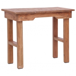 Stolik, 70 x 35 x 60 cm, lite drewno mahoniowe