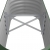 Donica ogrodowa, malowana proszkowo stal, 114x40x36 cm, zielona
