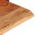 Półki ścienne, 2 szt., 80x25x35 cm, lite drewno akacjowe i stal