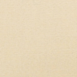 Fotel rozkładany, kremowy, obity tkaniną