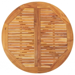 Stół ogrodowy, 110x110x75 cm, lite drewno akacjowe