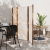 Parawan 5-panelowy, kremowy, 350 x 180 cm