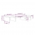 Podstawka na monitor, 60x24x10,5 cm, lite drewno sosnowe