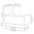Szafki nocne, 2 szt., czarne, 60x34x51 cm, lite drewno sosnowe