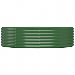 Donica ogrodowa, malowana proszkowo stal, 214x140x36 cm