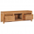 Szafka pod telewizor, 100x30x35 cm, lite drewno tekowe