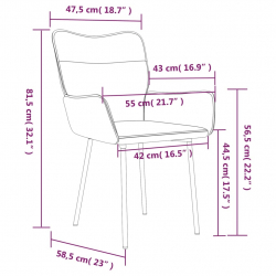 Krzesła stołowe, 2 szt., jasnoszare, obite aksamitem