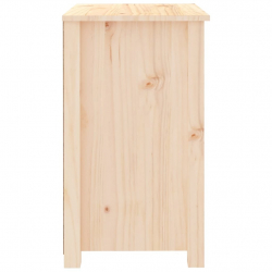 Szafka nocna, 50x35x61,5 cm, lite drewno sosnowe