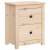 Szafka nocna, 50x35x61,5 cm, lite drewno sosnowe